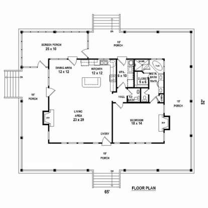 House Plan House Plan #10611 Drawing 1
