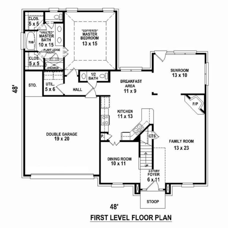 House Plan House Plan #10613 Drawing 1