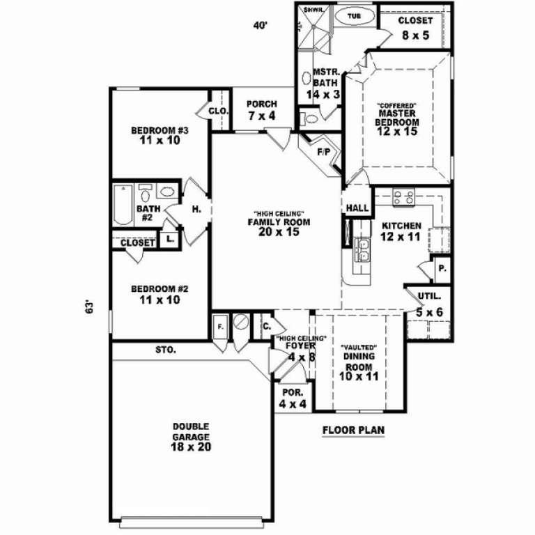 House Plan House Plan #10616 Drawing 1