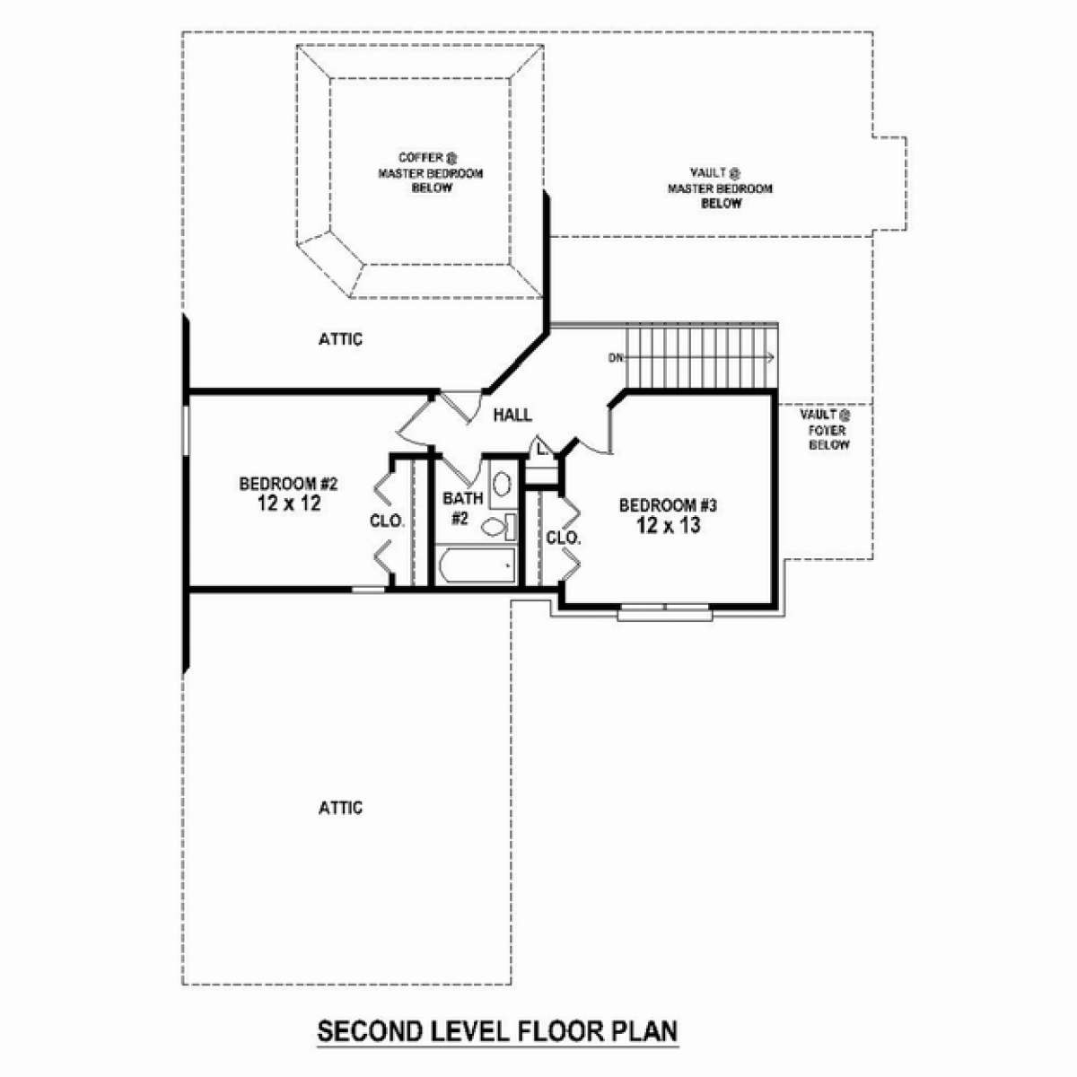 Floorplan 2 for House Plan #053-02318