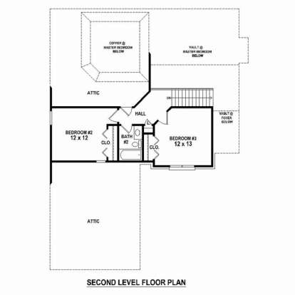 Floorplan 2 for House Plan #053-02318
