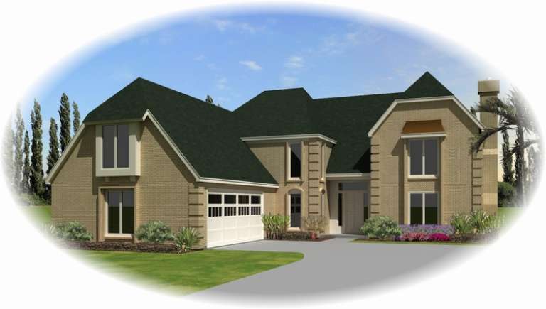 House Plan House Plan #10624 Front Elevation