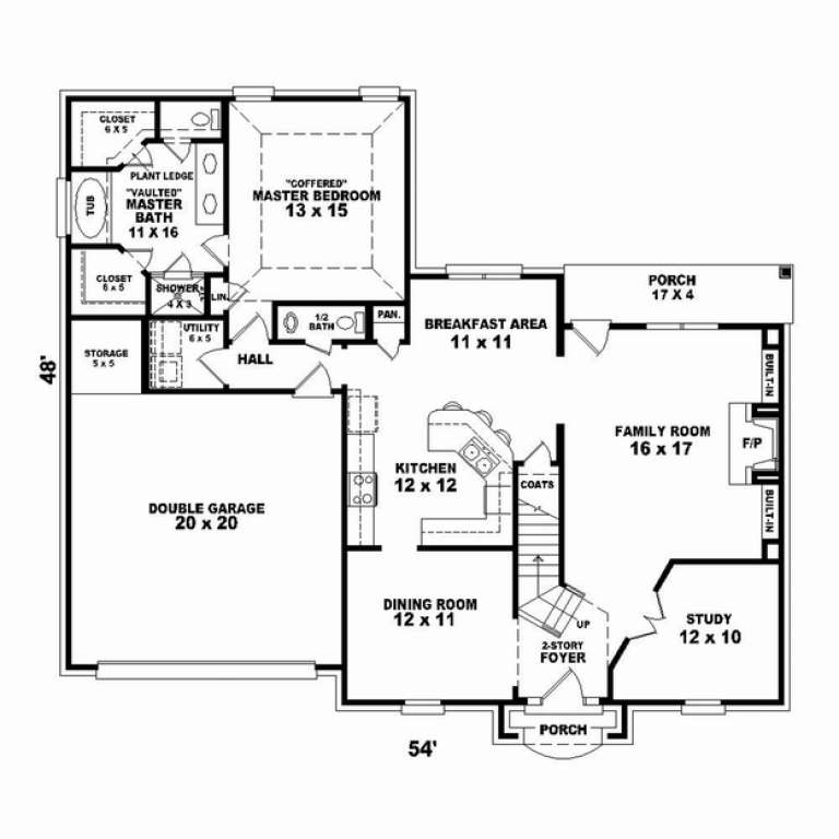 House Plan House Plan #10631 Drawing 1