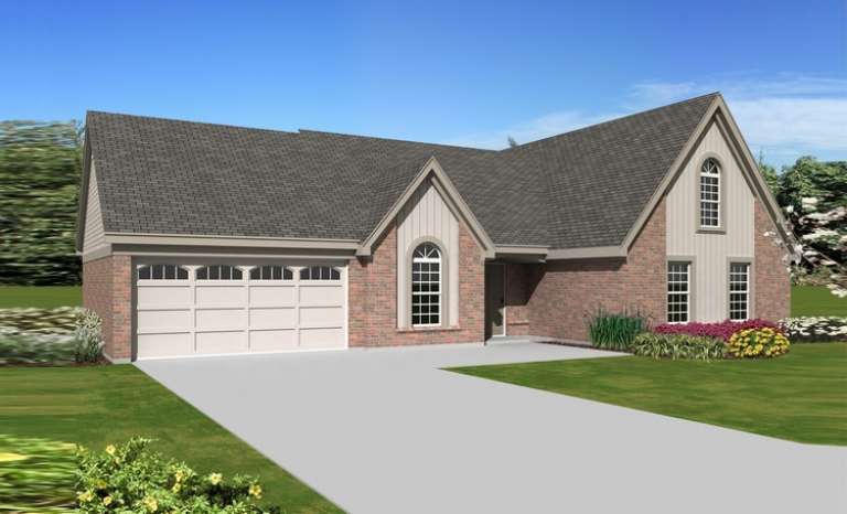 House Plan House Plan #10637 Front Elevation