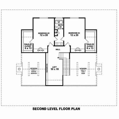 Floorplan 2 for House Plan #053-02338