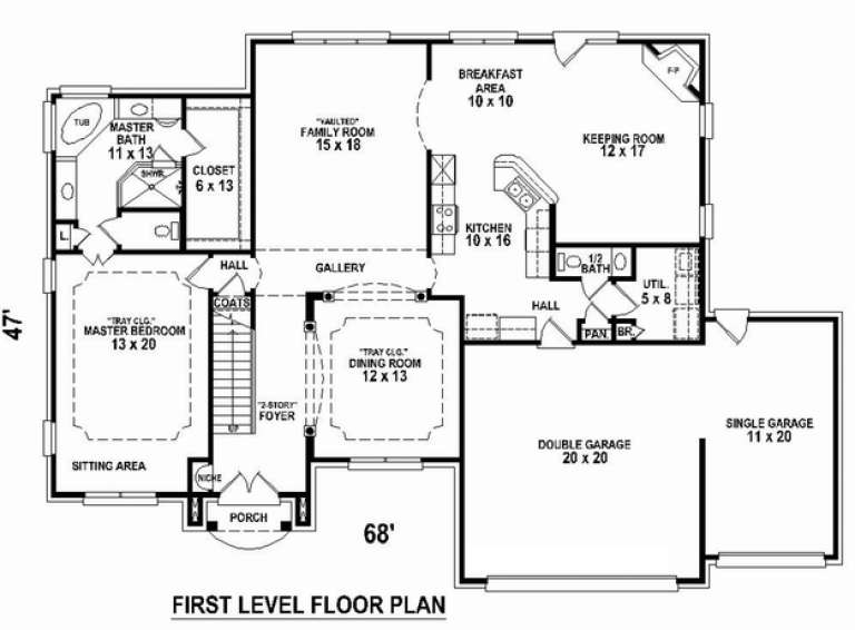House Plan House Plan #10651 Drawing 1