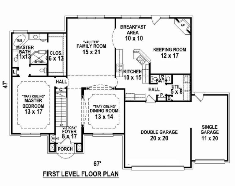 House Plan House Plan #10654 Drawing 1