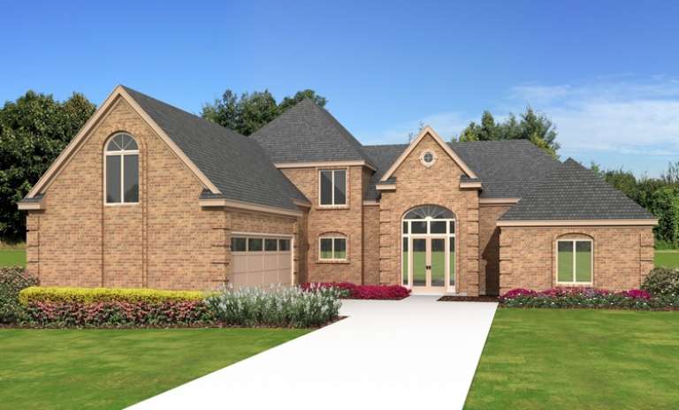 House Plan House Plan #10655 Front Elevation