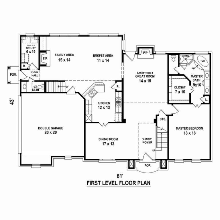 House Plan House Plan #10657 Drawing 1