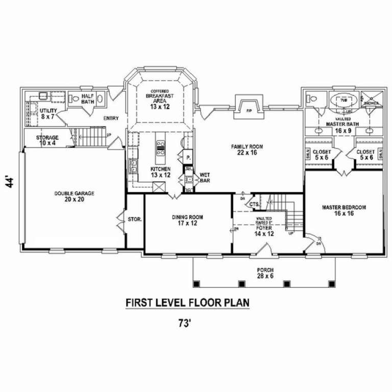 House Plan House Plan #10661 Drawing 1