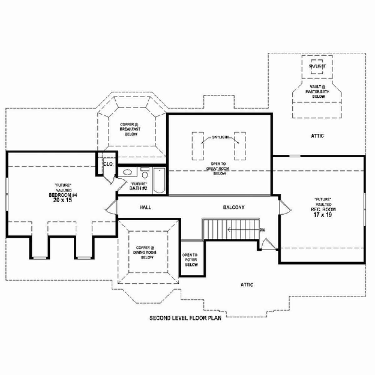 Floorplan 2 for House Plan #053-02369