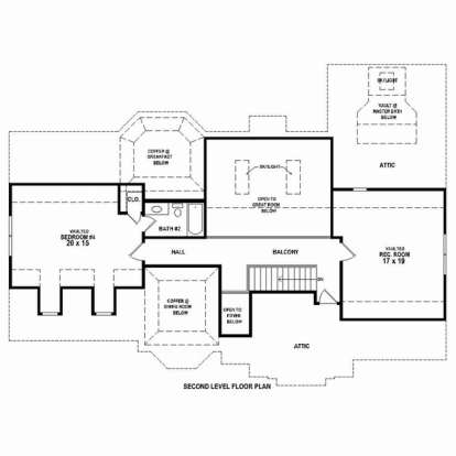 Floorplan 2 for House Plan #053-02370