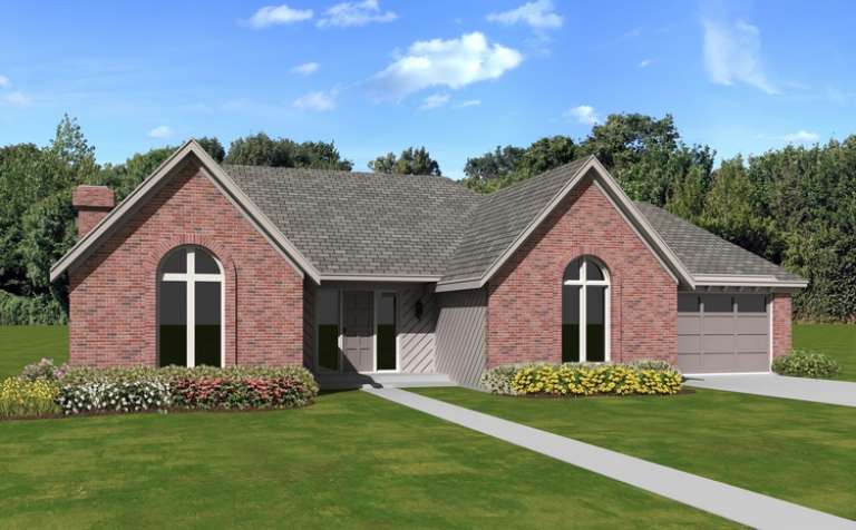 House Plan House Plan #10679 Front Elevation