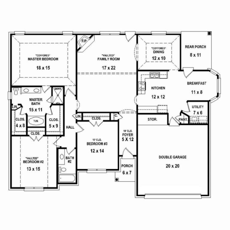 House Plan House Plan #10684 Drawing 1