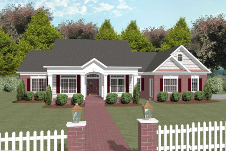 House Plan House Plan #1069 Front Elevation