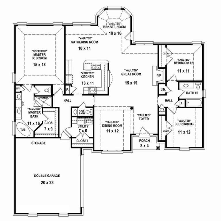 House Plan House Plan #10698 Drawing 1