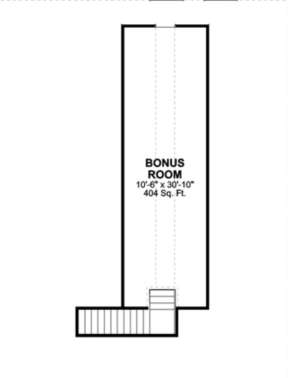 Bonus Floor for House Plan #036-00094
