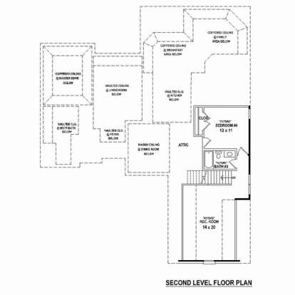 Floorplan 2 for House Plan #053-02395