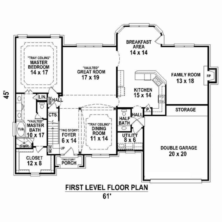 House Plan House Plan #10703 Drawing 1