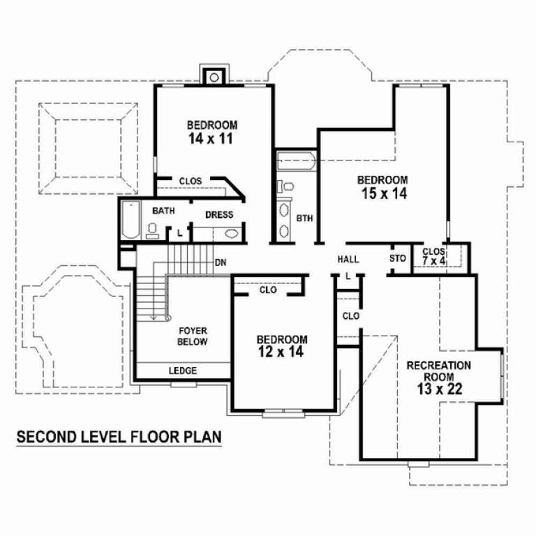 House Plan House Plan #10705 Drawing 2