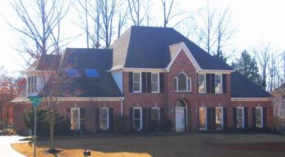 French Country House Plan #053-02405 Elevation Photo