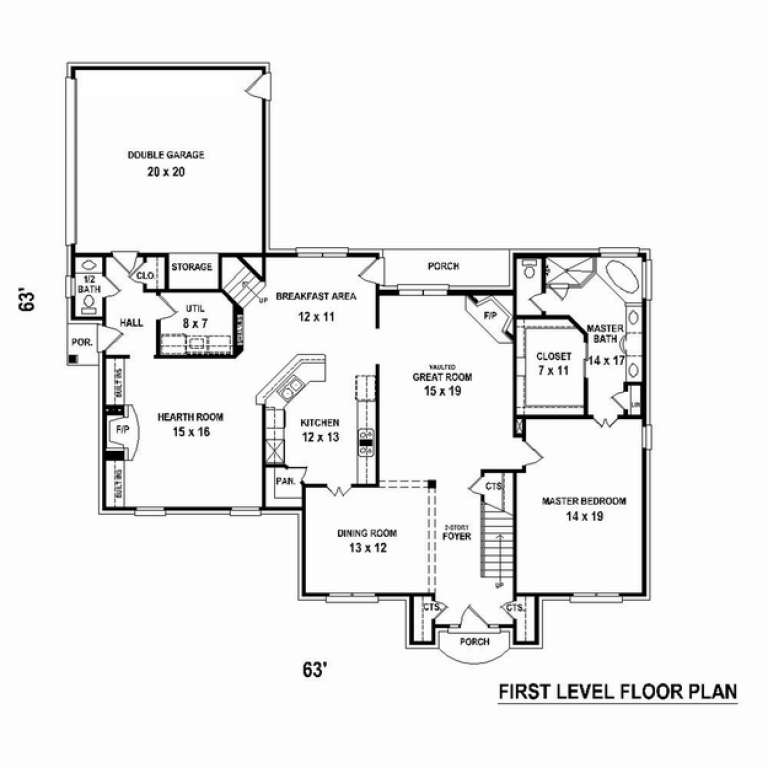 House Plan House Plan #10712 Drawing 1
