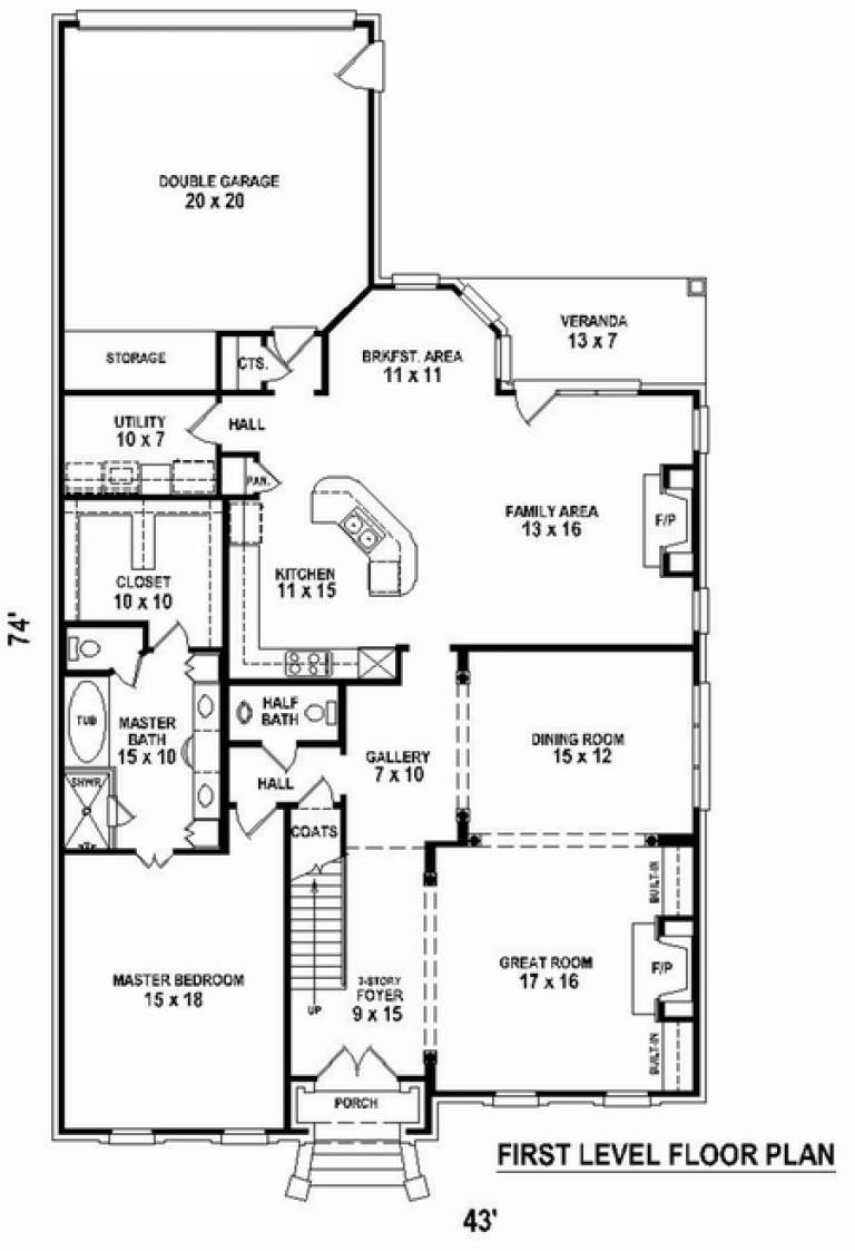 House Plan House Plan #10713 Drawing 1