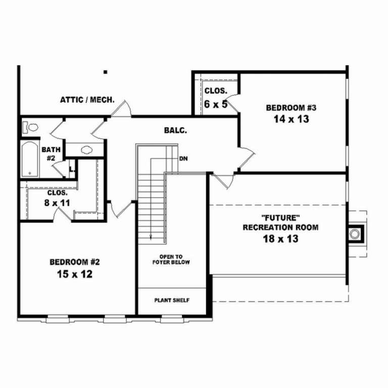 House Plan House Plan #10715 Drawing 2