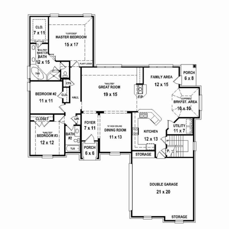 House Plan House Plan #10719 Drawing 1