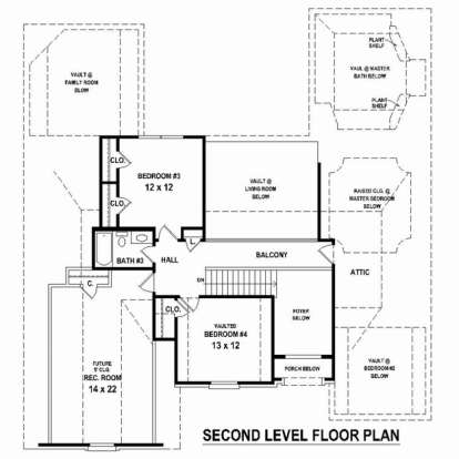 Floorplan 2 for House Plan #053-02427