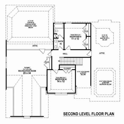 Floorplan 2 for House Plan #053-02428