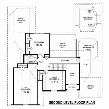 Floorplan 2 for House Plan #053-02429