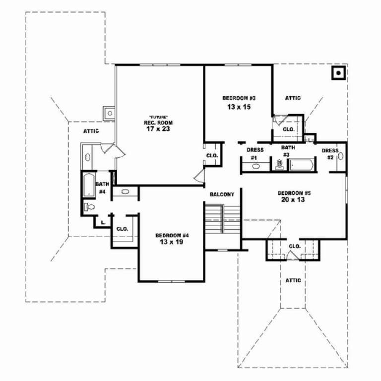 House Plan House Plan #10737 Drawing 2