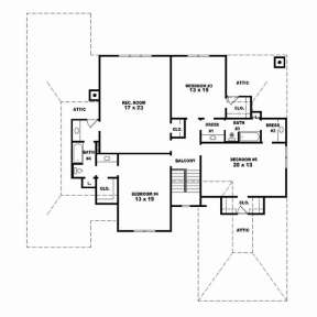 Floorplan 2 for House Plan #053-02433