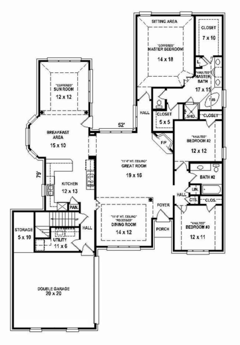 House Plan House Plan #10742 Drawing 1