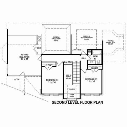 Floorplan 2 for House Plan #053-02439