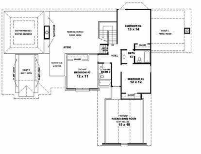 Floorplan 2 for House Plan #053-02444