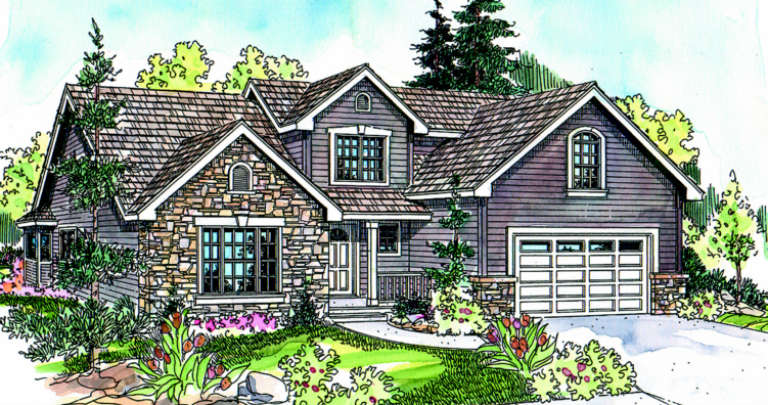 House Plan House Plan #1075 Front Elevation