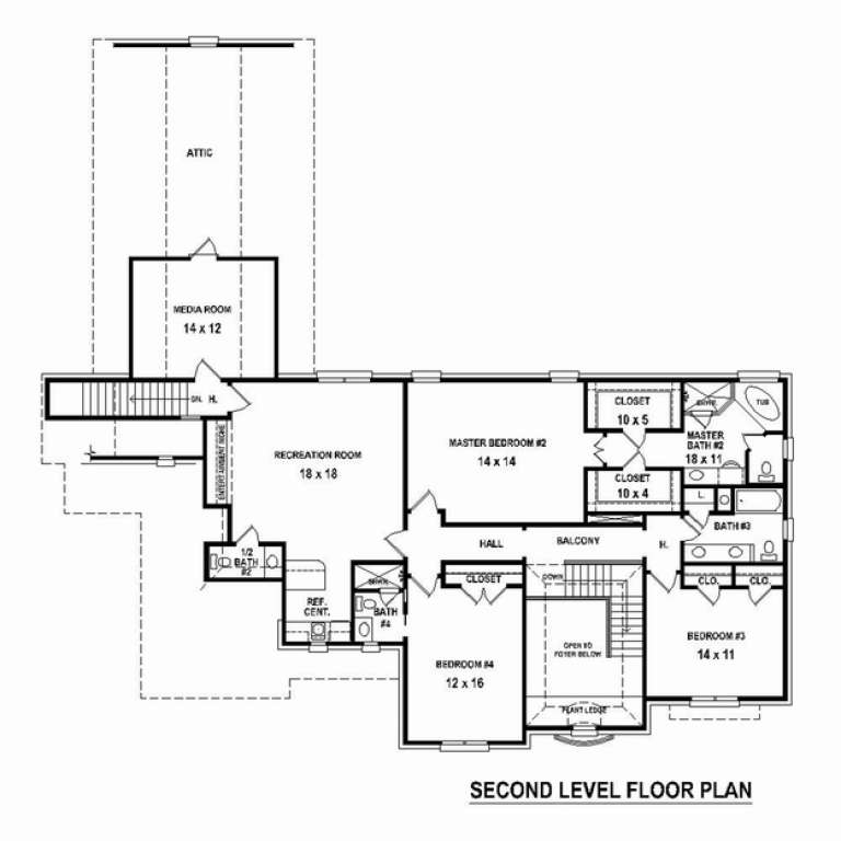 House Plan House Plan #10754 Drawing 2