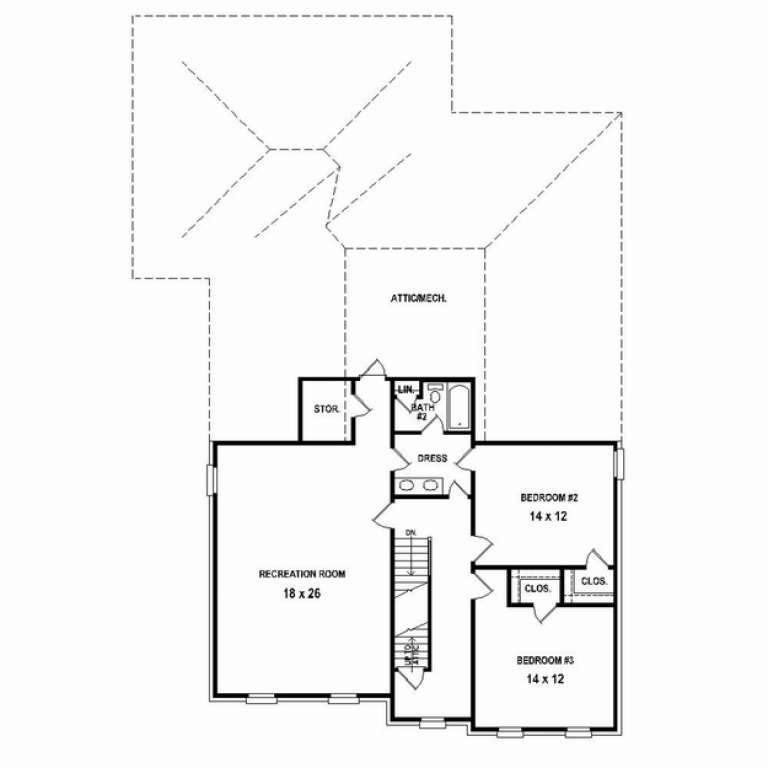 House Plan House Plan #10761 Drawing 2
