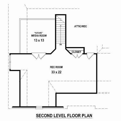 Floorplan 2 for House Plan #053-02460