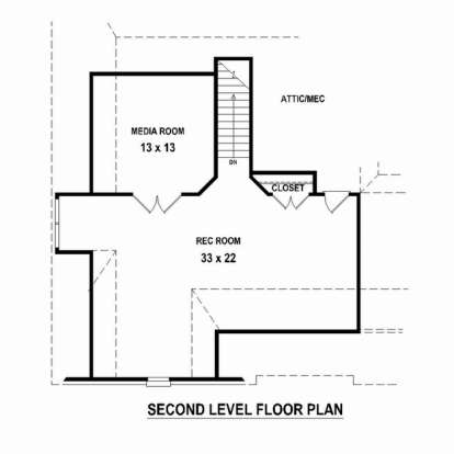 Floorplan 2 for House Plan #053-02461