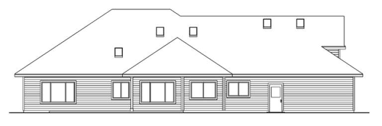 Traditional House Plan #035-00327 Elevation Photo