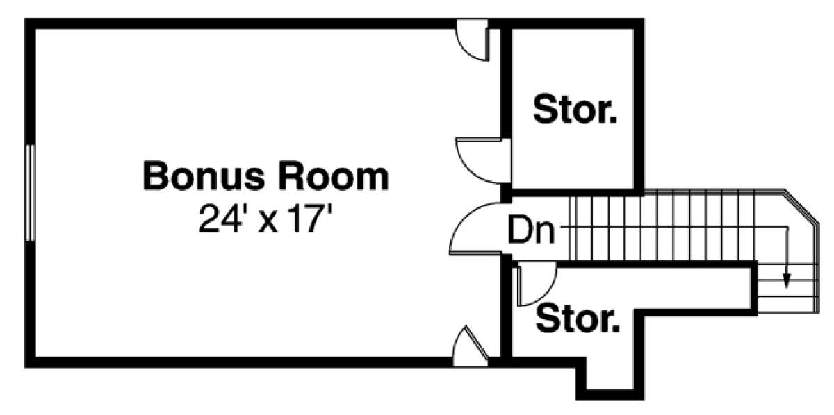 Floorplan 2 for House Plan #035-00327