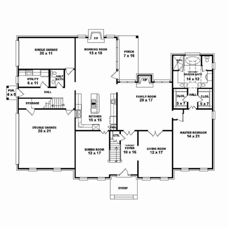 House Plan House Plan #10780 Drawing 1