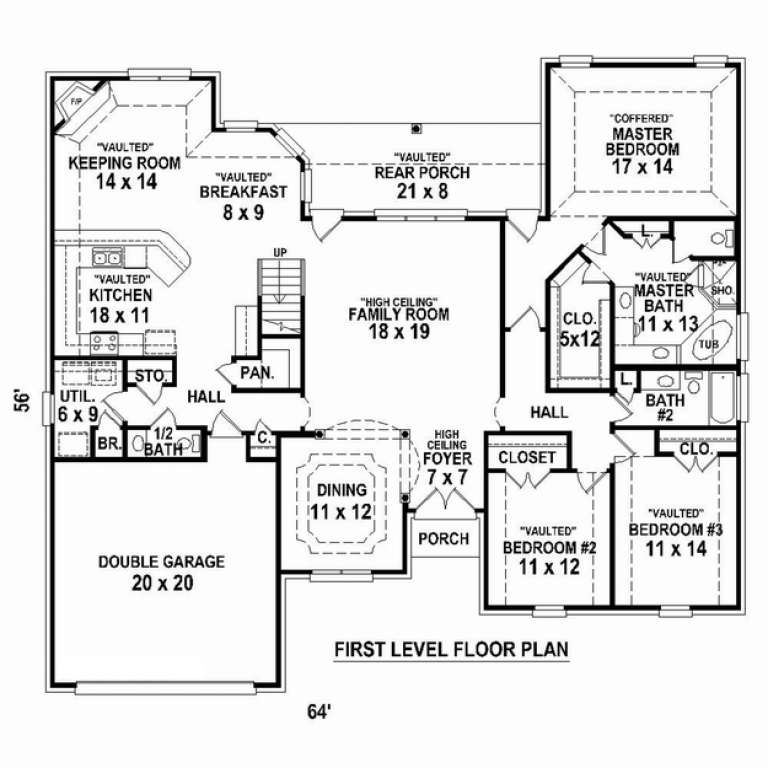 House Plan House Plan #10781 Drawing 1