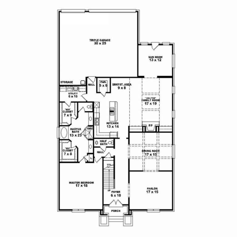 House Plan House Plan #10786 Drawing 1