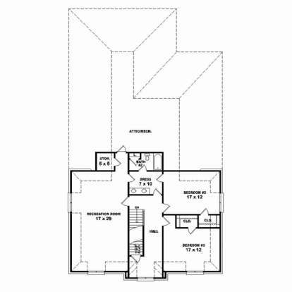 Floorplan 2 for House Plan #053-02481