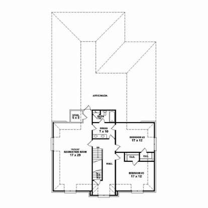 Floorplan 2 for House Plan #053-02483