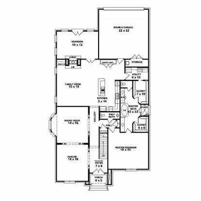 House Plan House Plan #10789 Drawing 1